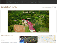 Tablet Screenshot of dandelionfarmjumpers.com